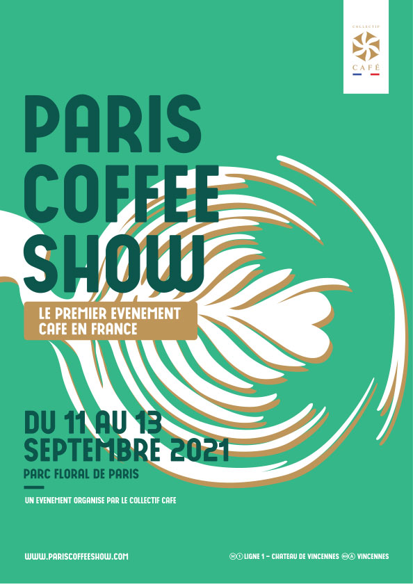 Paris coffee show 2021 locandina